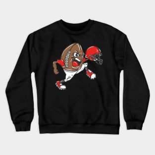 Rugby American Football Sport USA Gridiron Football Gift Crewneck Sweatshirt